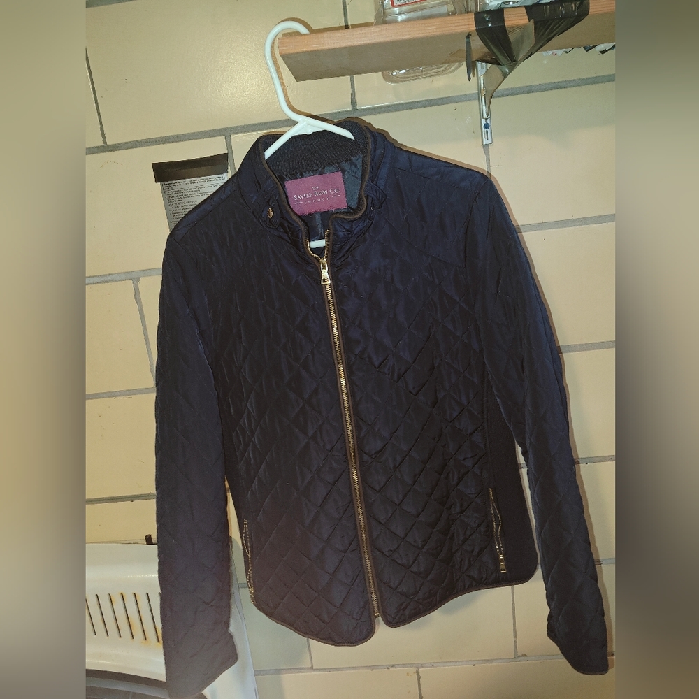 Savile Row Co of London Women's quilted jacket size Large